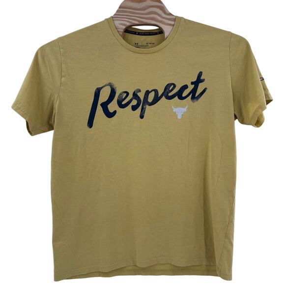 Bundle‎ of 2 Under Armour Project Rock Crewneck Gym T-Shirts - Picture 7 of 8